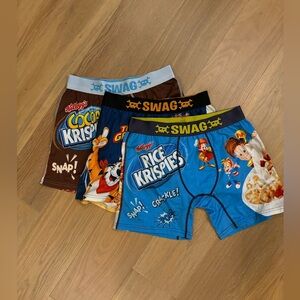 NWOT Men’s bundle of ☠️SWAG☠️ boxer briefs.